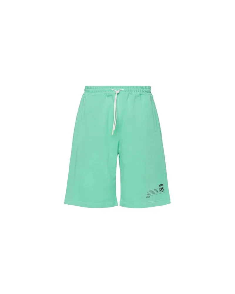 MSGM HOSEN & RÖCKE - Shorts & Bermudashortsauf YOOX.COM Säuregrün