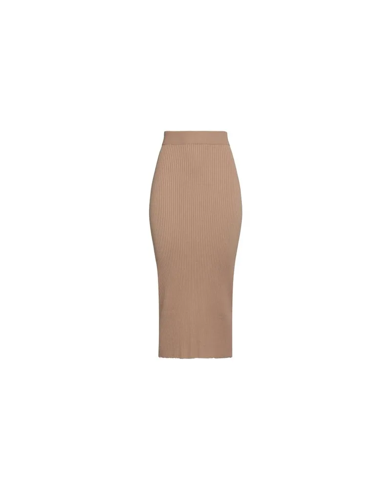 Max Mara HOSEN & RÖCKE - Midi-Röckeauf YOOX.COM Hellbraun