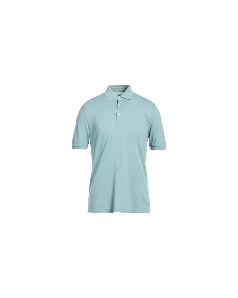 Fedeli TOPS - Poloshirtsauf YOOX.COM Himmelblau