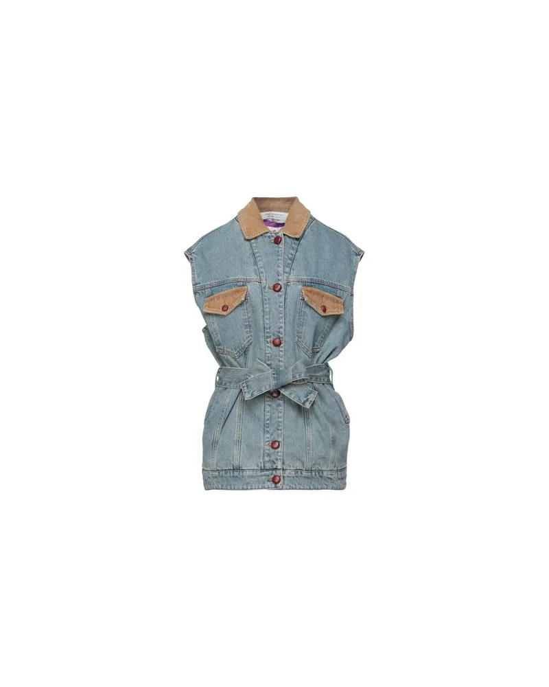 Philosophy Di Lorenzo Serafini JACKEN & MÄNTEL - Jeansjacken/Mäntelauf YOOX.COM Blau