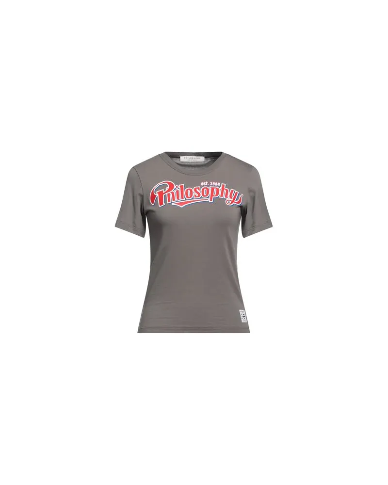 Philosophy Di Lorenzo Serafini TOPS - T-shirtsauf YOOX.COM Blei