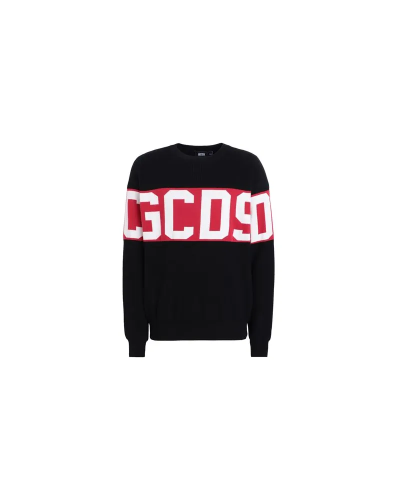 GCDS STRICKWAREN - Pulloverauf YOOX.COM Schwarz