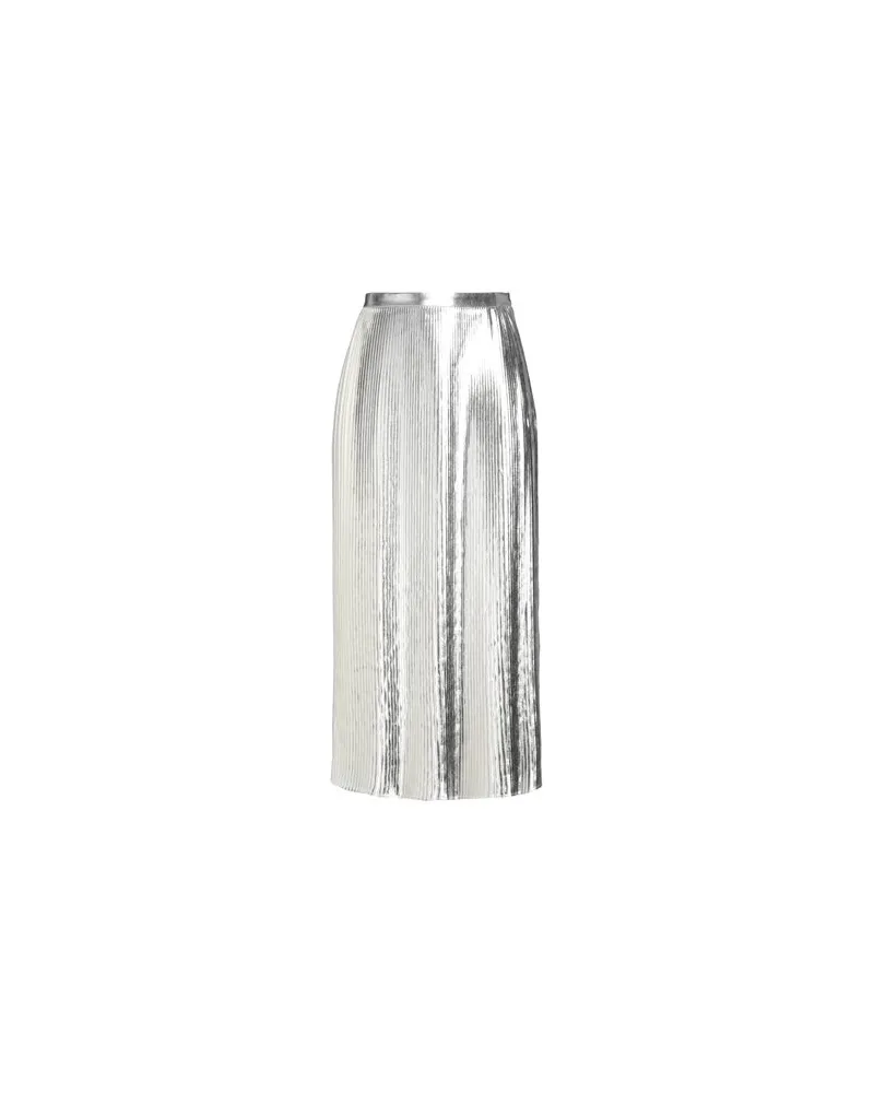 Valentino Garavani HOSEN & RÖCKE - Midi-Röckeauf YOOX.COM Silber