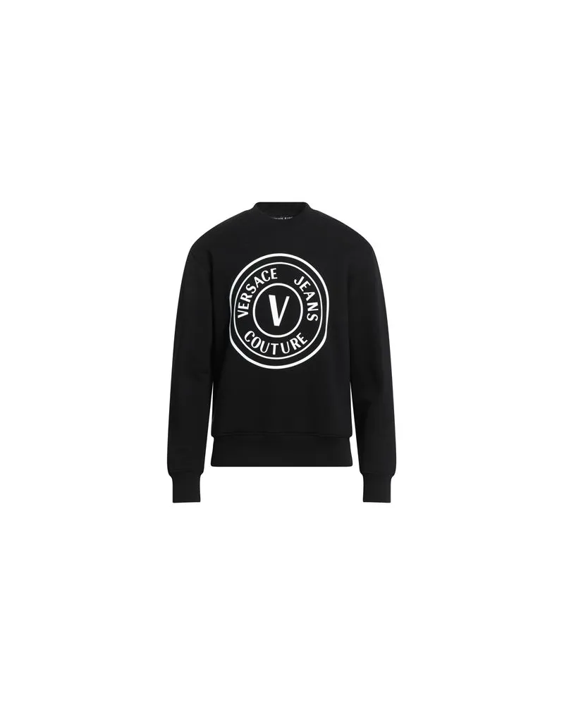 Versace Jeans TOPS - Sweatshirtsauf YOOX.COM Schwarz