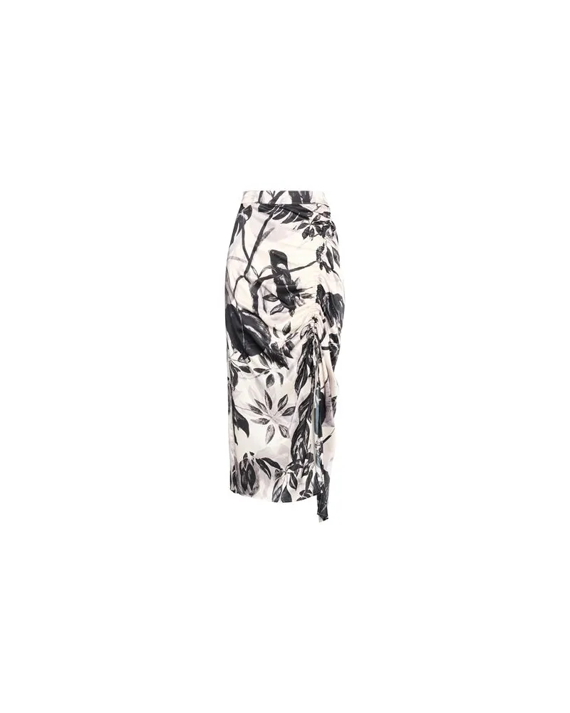 AllSaints HOSEN & RÖCKE - Maxi-Röckeauf YOOX.COM Cremeweiß
