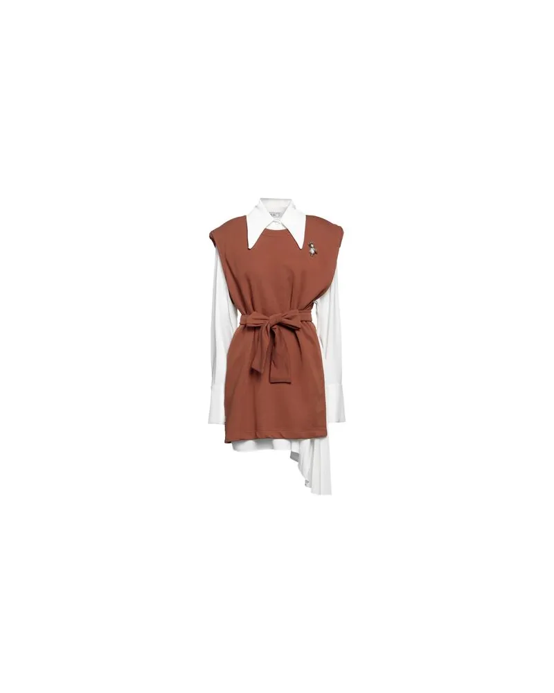 Jijil KLEIDER - Mini-Kleiderauf YOOX.COM Braun