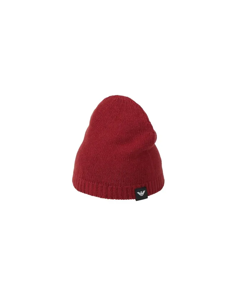 Emporio Armani ACCESSOIRES - Mützen & Hüteauf YOOX.COM Bordeaux