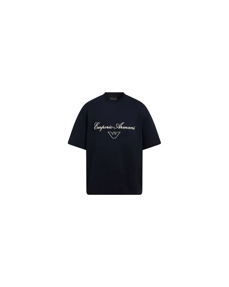 Emporio Armani TOPS - T-shirtsauf YOOX.COM Marineblau