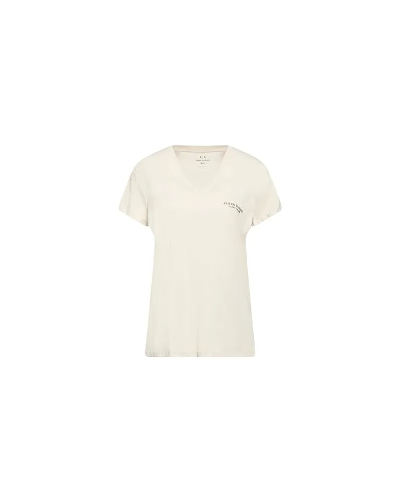 Armani Exchange TOPS - T-shirtsauf YOOX.COM Beige