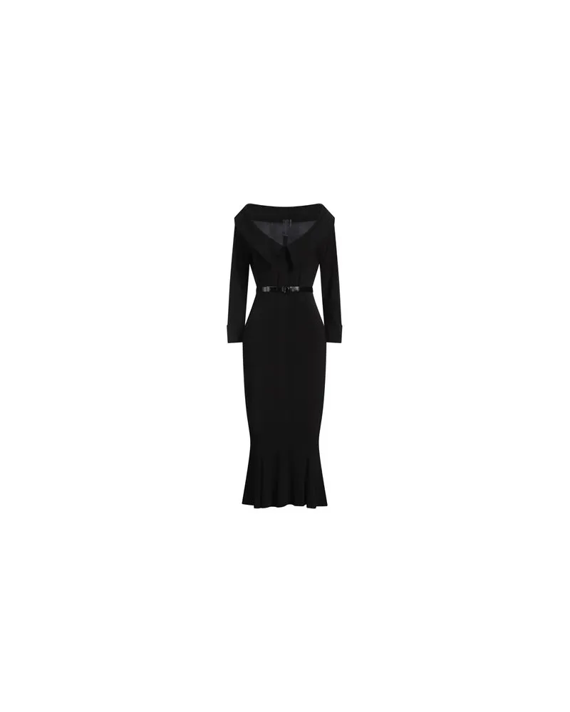 Norma Kamali KLEIDER - Midi-Kleiderauf YOOX.COM Schwarz