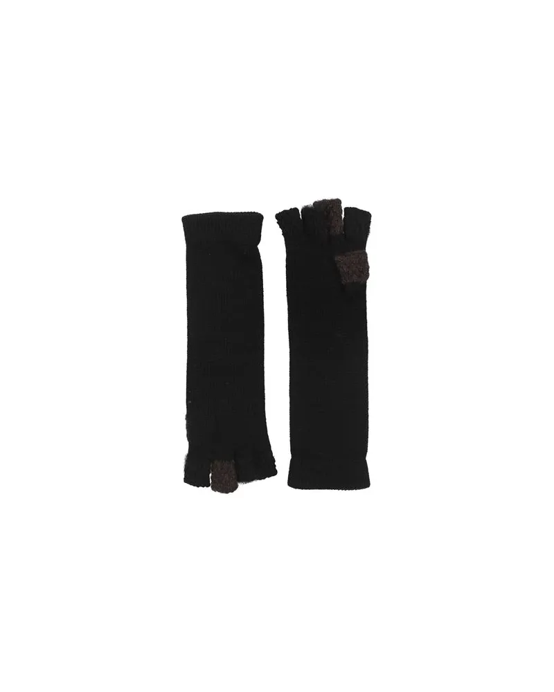 Y'S YOHJI YAMAMOTO Y YOHJI YAMAMOTO - ACCESSOIRES - Handschuheauf YOOX.COM Schwarz
