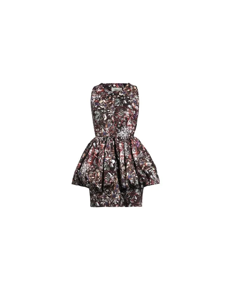 Kika Vargas KLEIDER - Mini-Kleiderauf YOOX.COM Braun