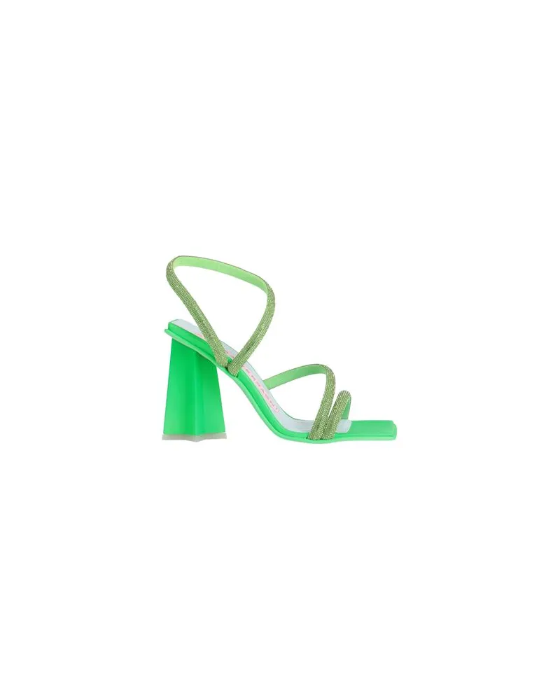 Chiara Ferragni SCHUHE - Sandalenauf YOOX.COM Grün