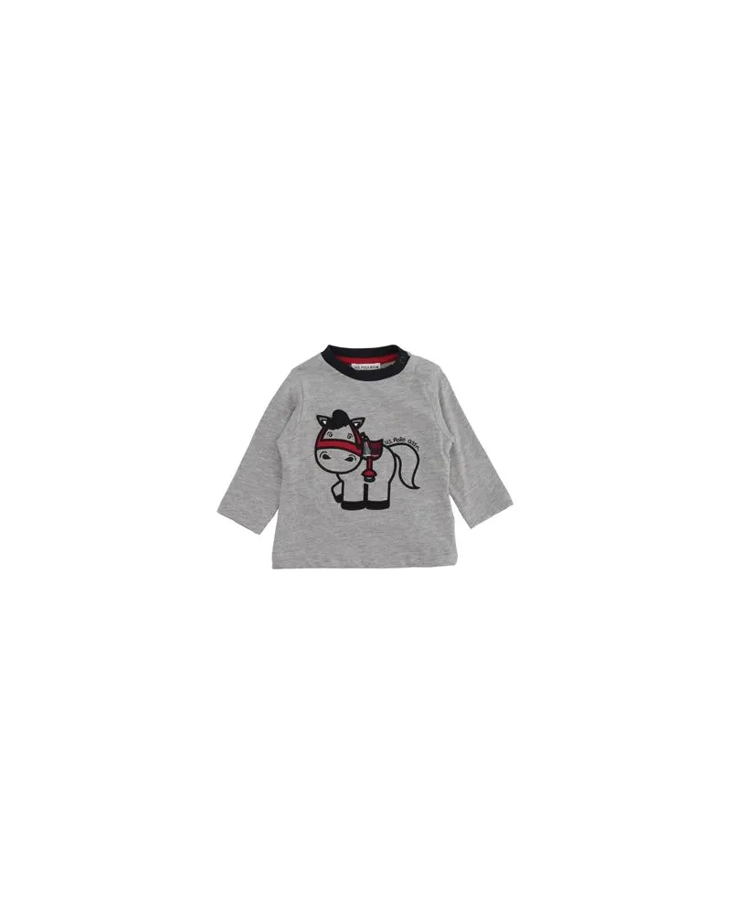 U.S. Polo Assn.  TOPS - T-shirtsauf YOOX.COM Hellgrau