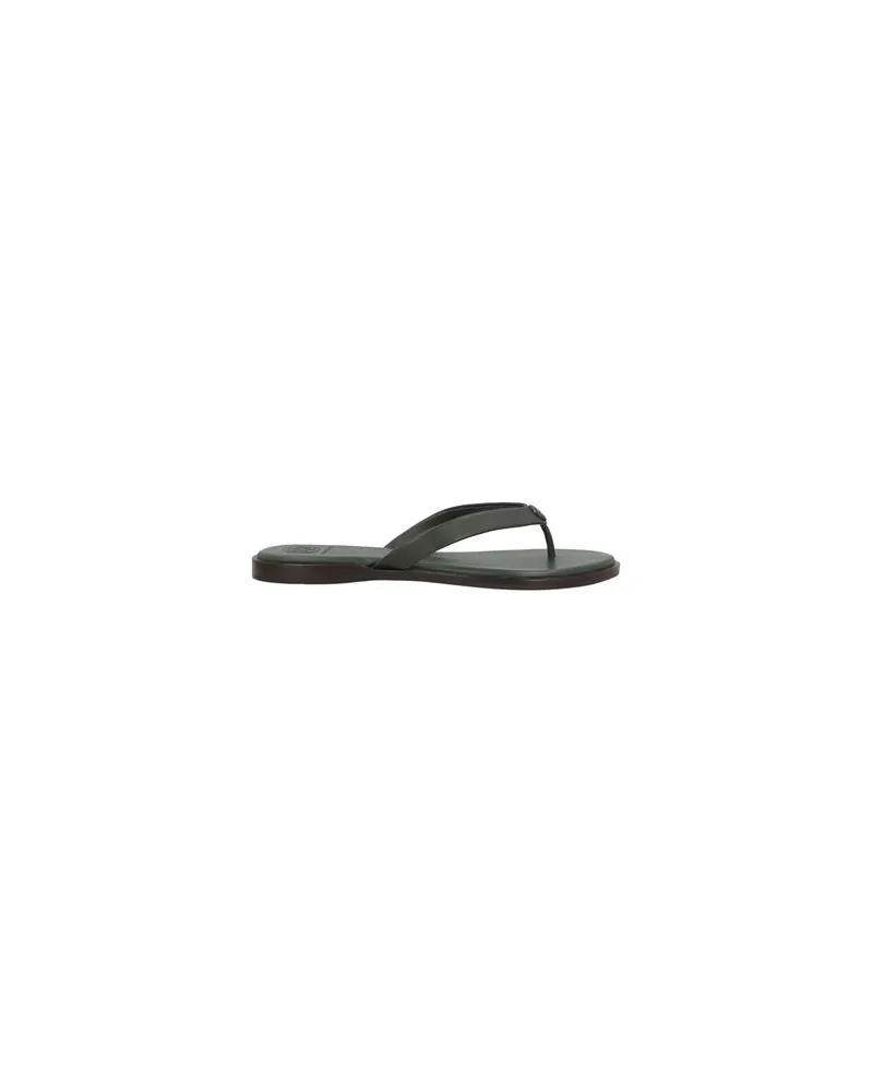 Tory Burch SCHUHE - Zehentrennerauf YOOX.COM Dunkelgrün