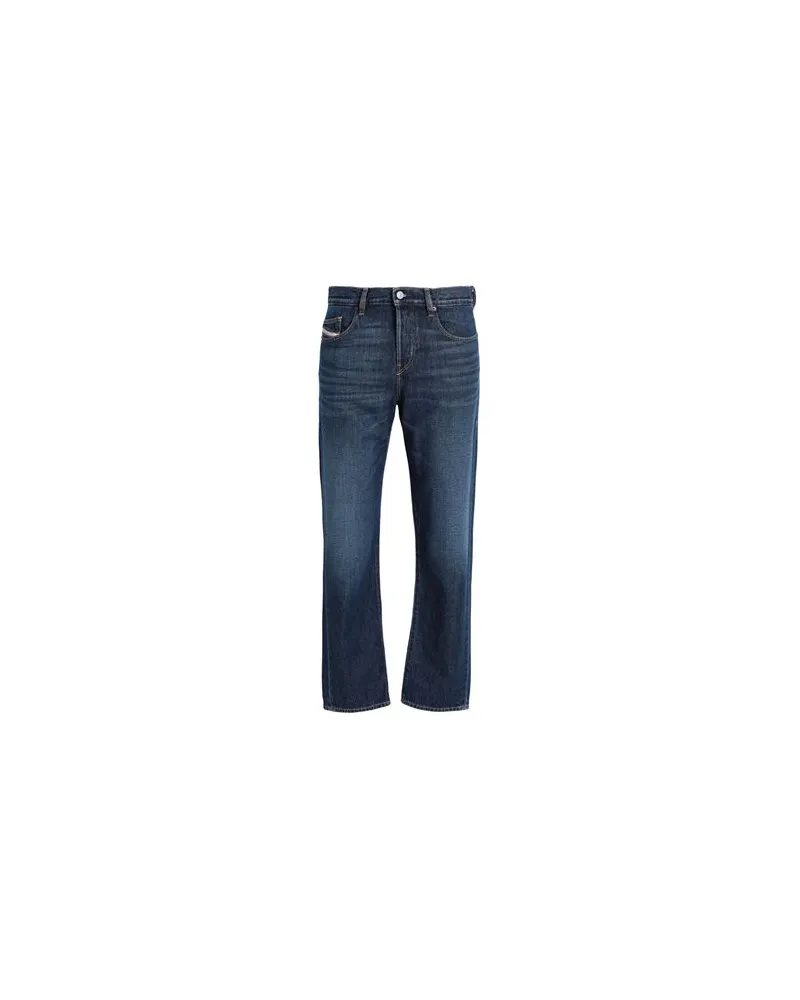 Diesel 2020 D-VIKER 09C03 STRAIGHT JEANS  - HOSEN & RÖCKE - Jeanshosenauf YOOX.COM Blau
