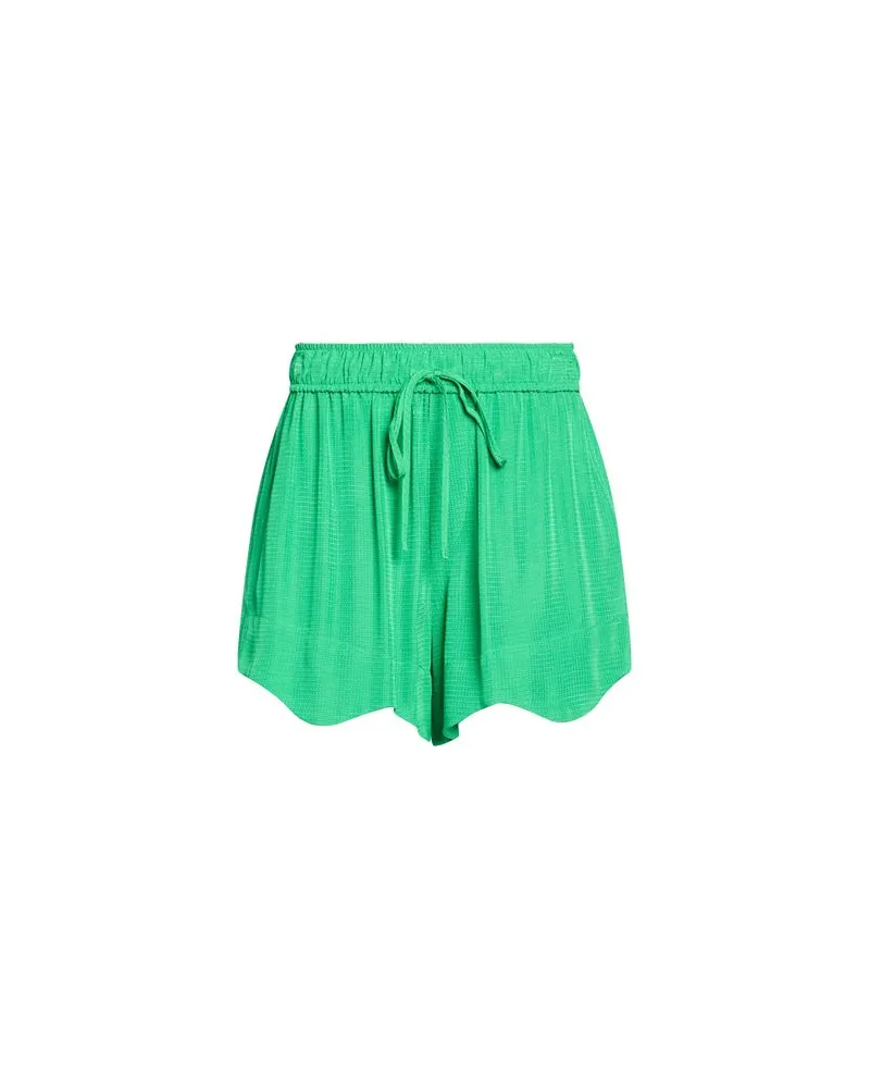 Ganni HOSEN & RÖCKE - Shorts & Bermudashortsauf YOOX.COM Grün