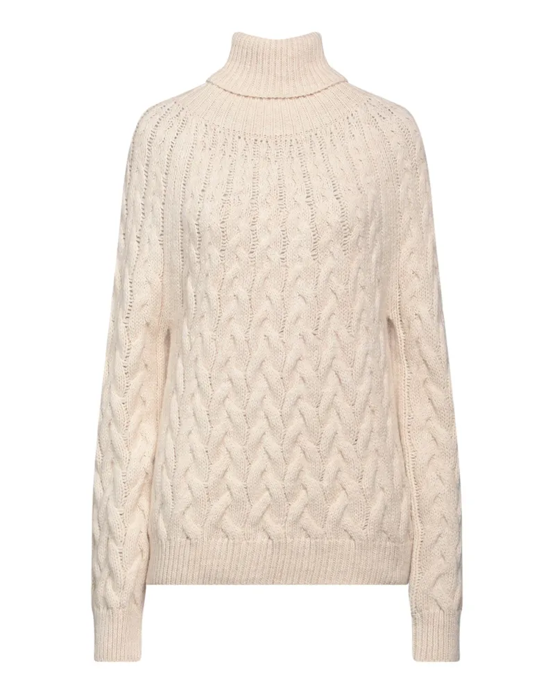 Alpha Studio Rollkragenpullover Beige