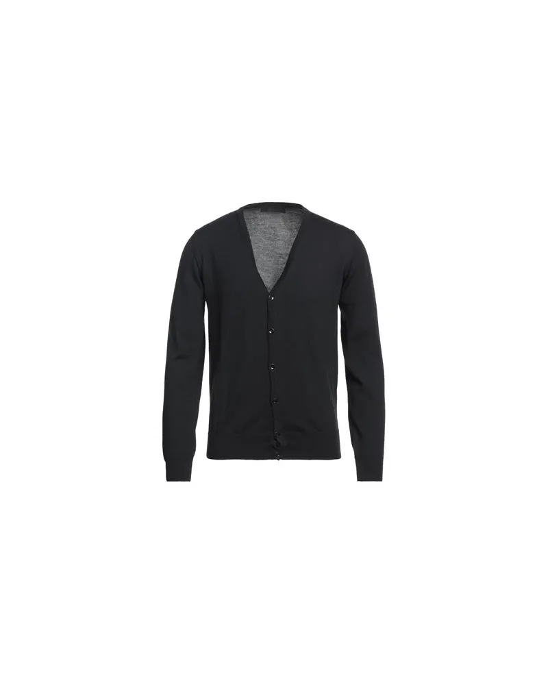 VNECK STRICKWAREN - Strickjackenauf YOOX.COM Schwarz