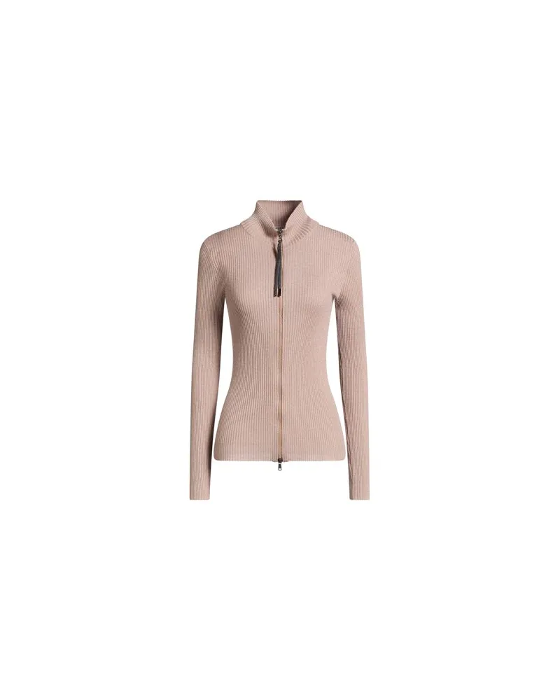 Brunello Cucinelli STRICKWAREN - Strickjackenauf YOOX.COM Antikrosa