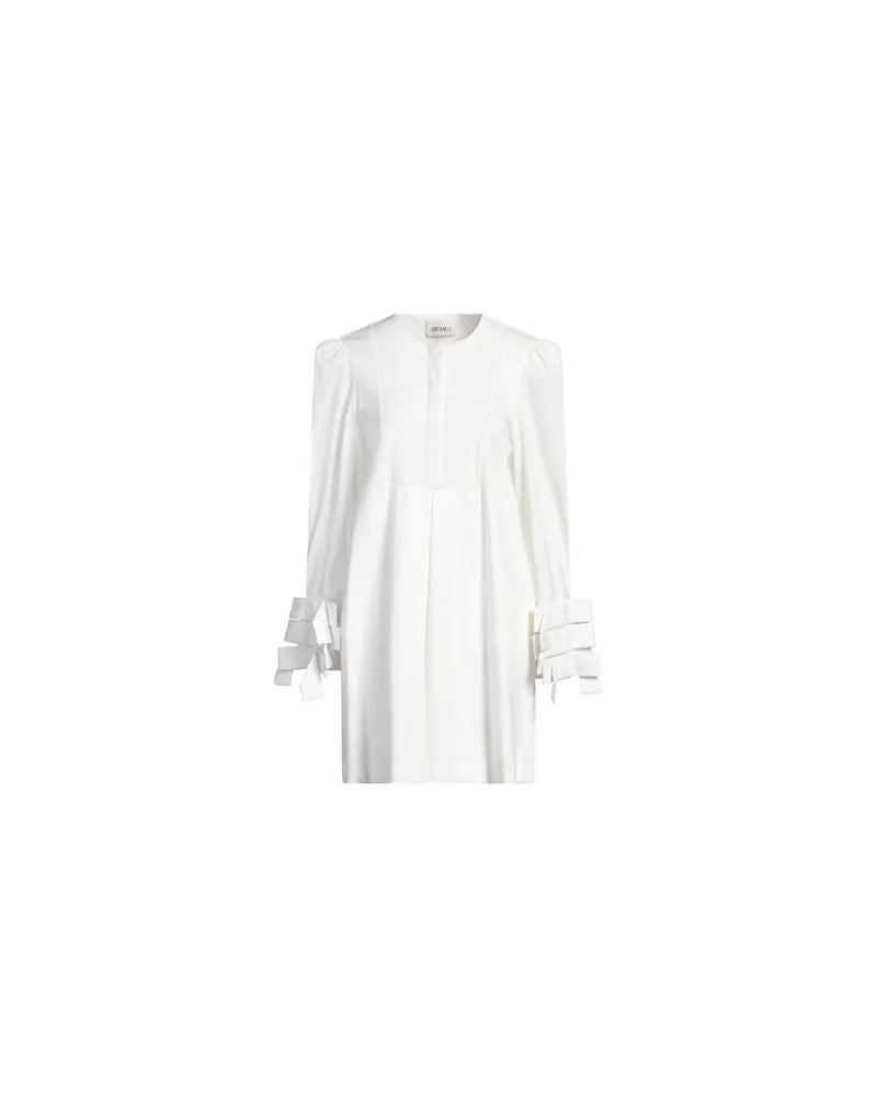 MEIMEIJ KLEIDER - Mini-Kleiderauf YOOX.COM Weiß