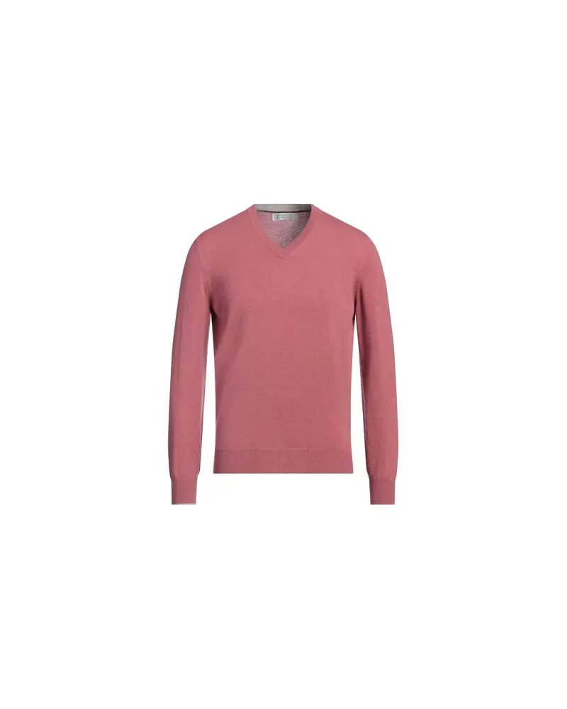 Brunello Cucinelli STRICKWAREN - Pulloverauf YOOX.COM Antikrosa