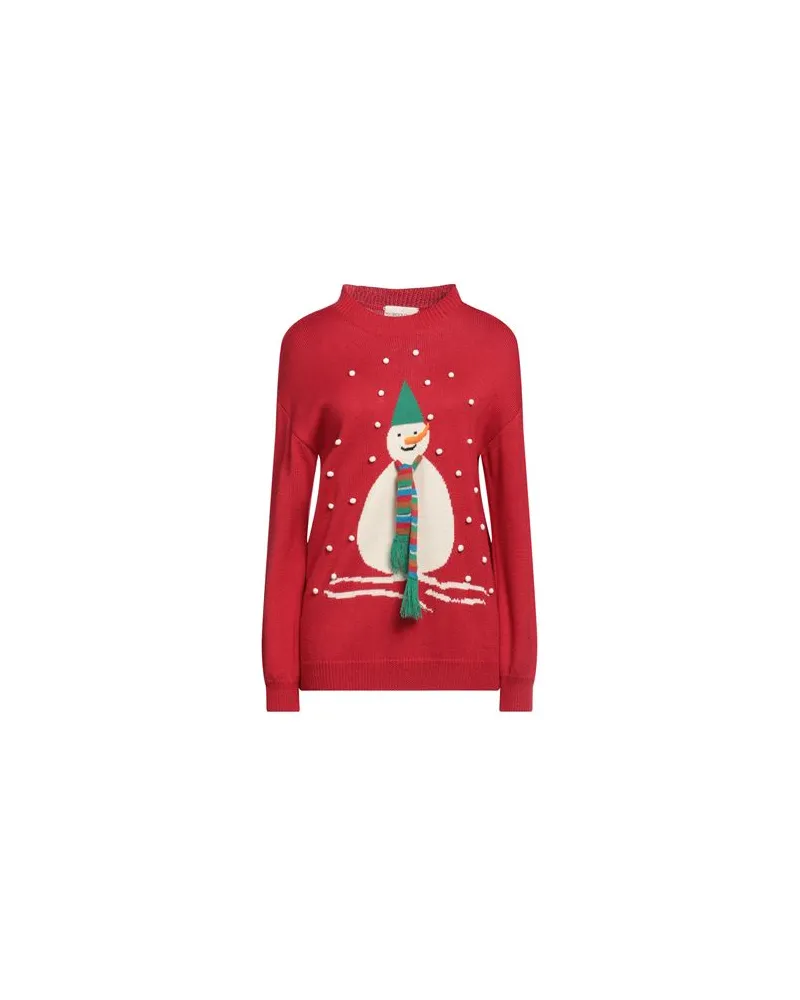 VICOLO STRICKWAREN - Pulloverauf YOOX.COM Rot