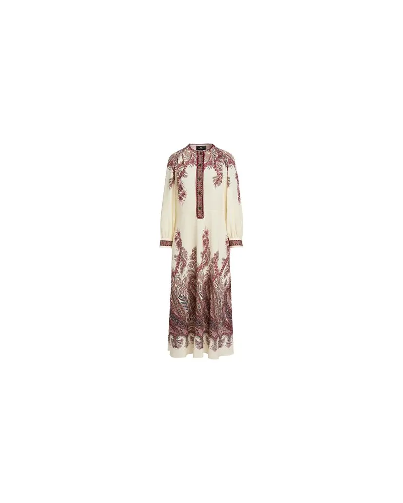 Etro KLEIDER - Midi-Kleiderauf YOOX.COM Elfenbein