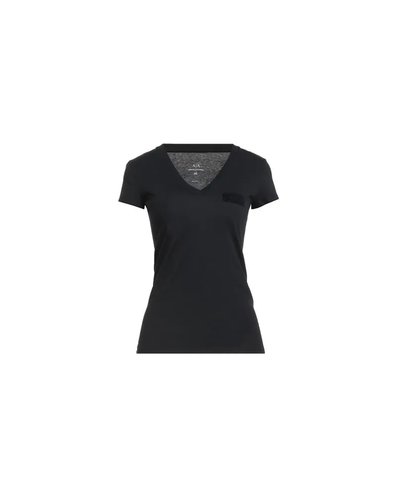 Armani Exchange TOPS - T-shirtsauf YOOX.COM Schwarz