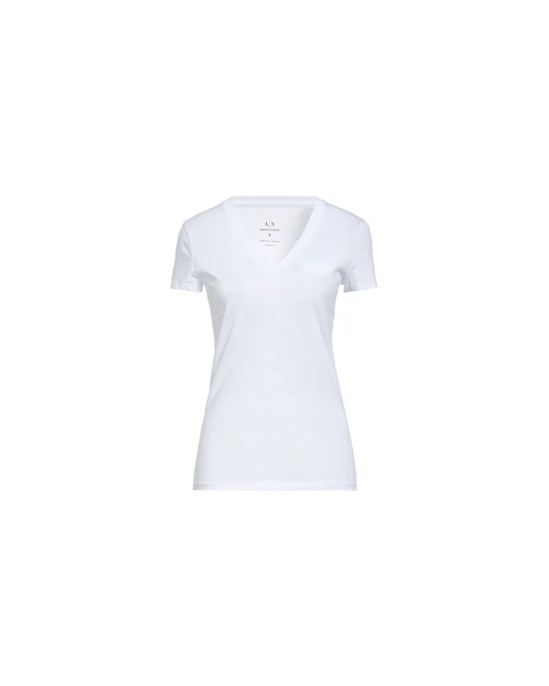 Armani Exchange TOPS - T-shirtsauf YOOX.COM Weiß