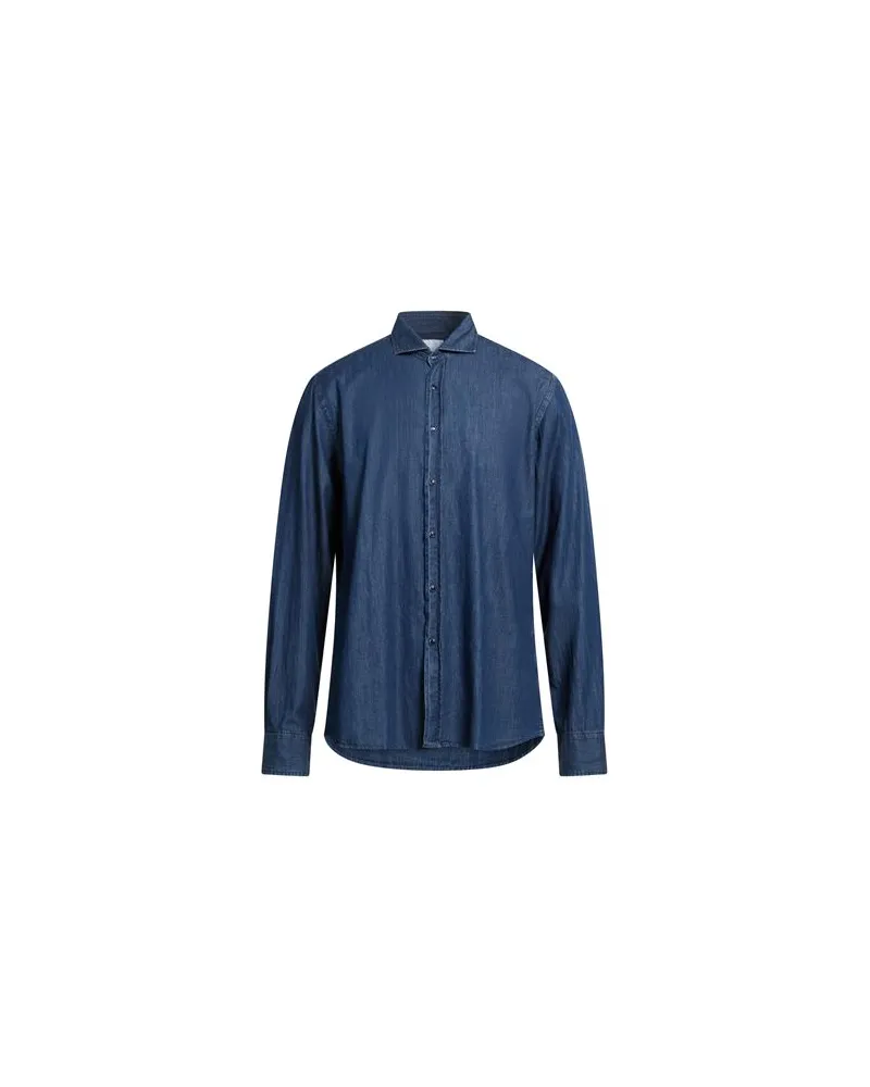 Bellwood TOPS - Jeanshemdenauf YOOX.COM Blau