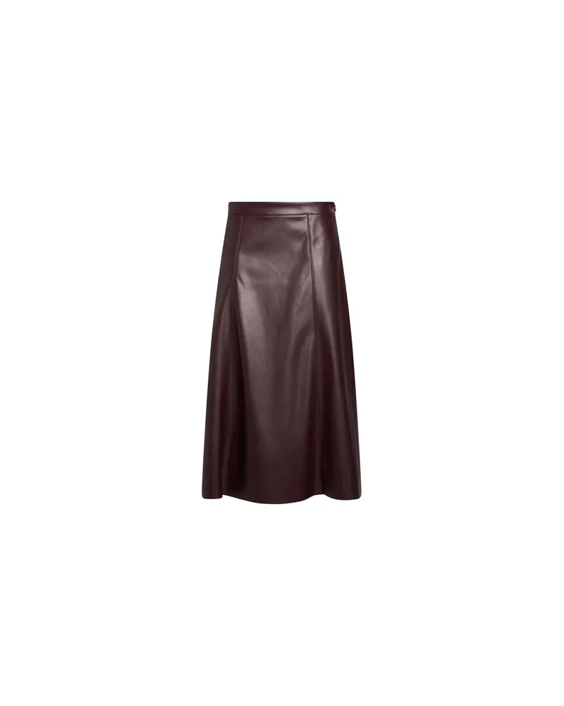 Kaos HOSEN & RÖCKE - Midi-Röckeauf YOOX.COM Bordeaux