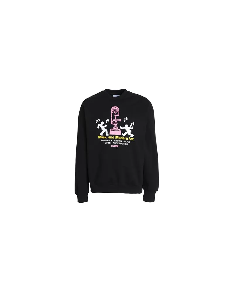 Butter Goods Gallery Crewneck Sweatshirt  - Gallery Crewneck Sweatshirt - TOPS - Sweatshirtsauf YOOX.COM Schwarz