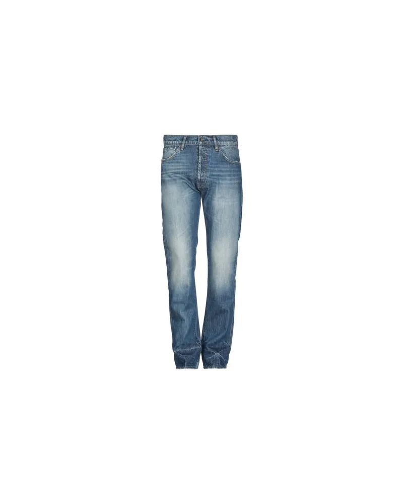 Guess HOSEN & RÖCKE - Jeanshosenauf YOOX.COM Blau
