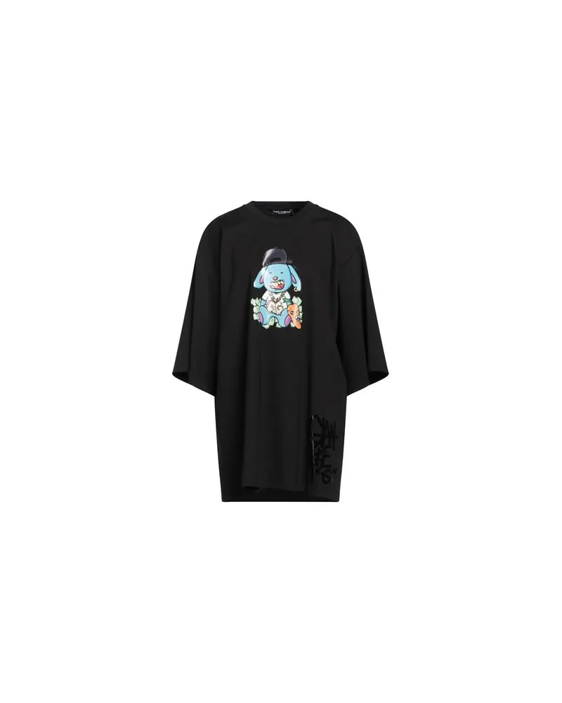 Dolce & Gabbana TOPS - T-shirtsauf YOOX.COM Schwarz