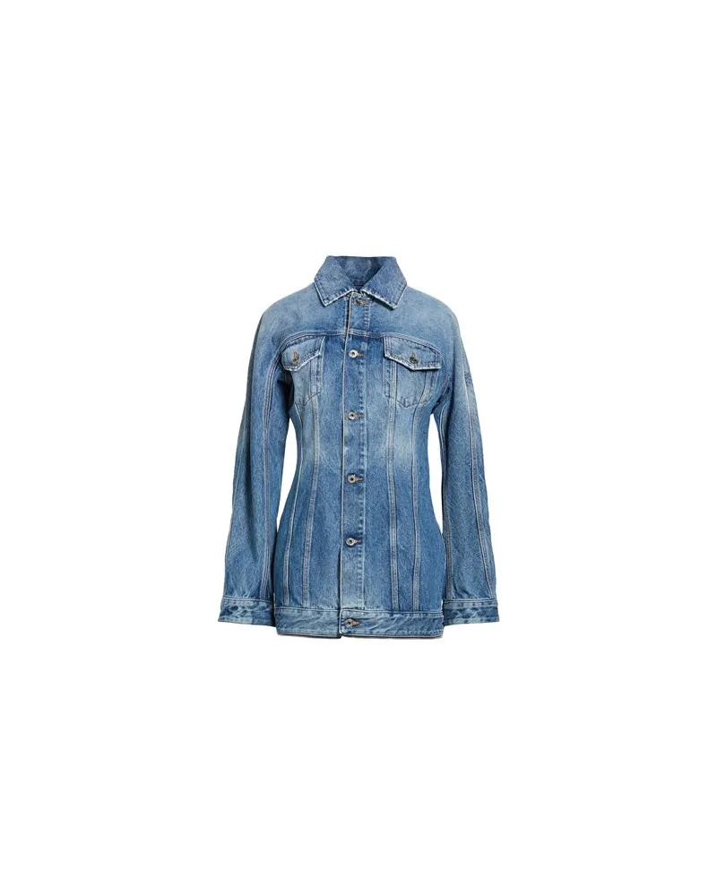 OFF-WHITE KLEIDER - Mini-Kleiderauf YOOX.COM Blau