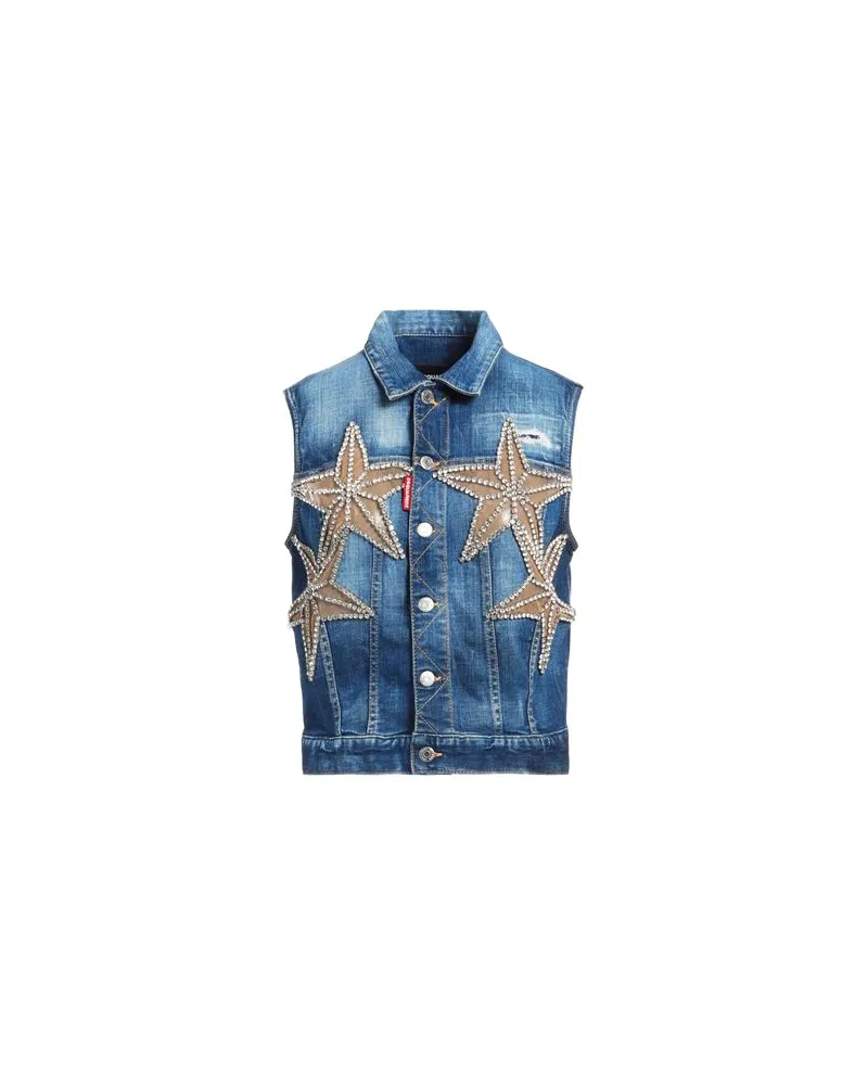 Dsquared2 JACKEN & MÄNTEL - Jeansjacken/Mäntelauf YOOX.COM Blau