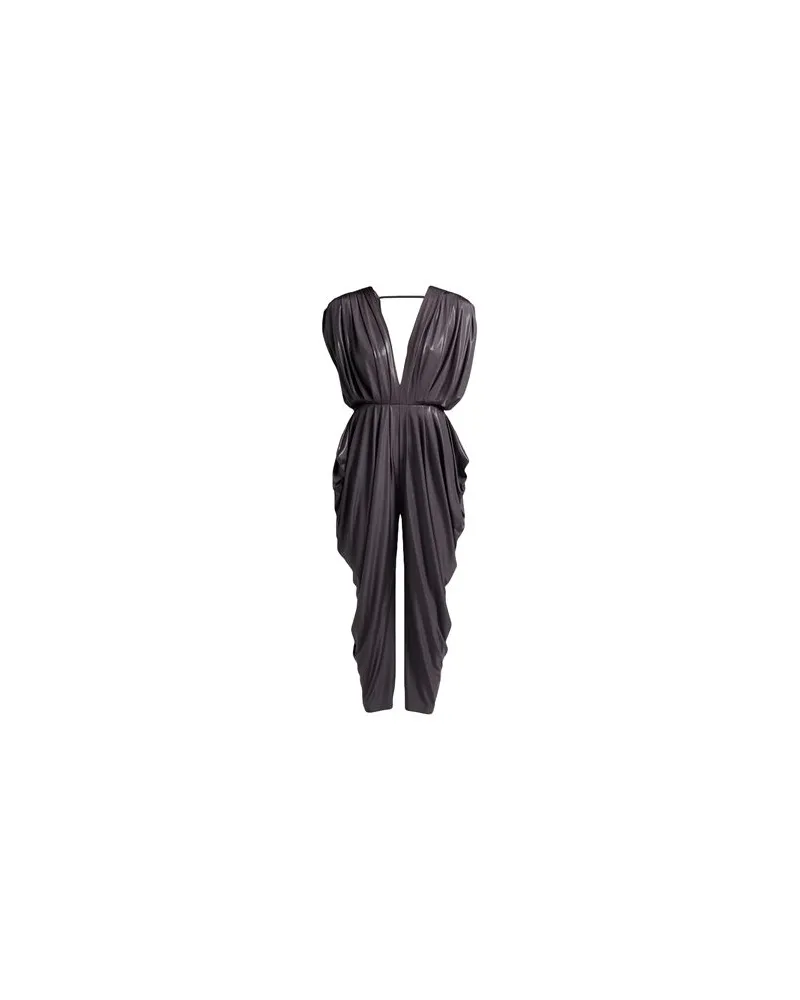 Norma Kamali OVERALLS - Jumpsuitsauf YOOX.COM Braungrau