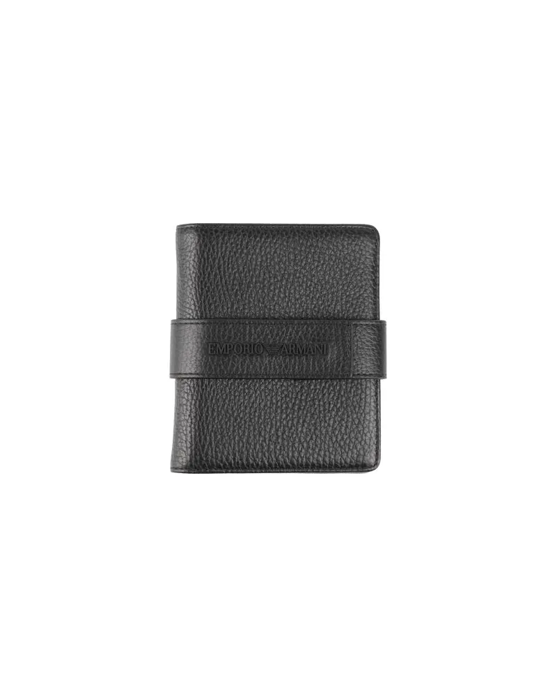 Emporio Armani Kleinlederwaren - Brieftaschenauf YOOX.COM Schwarz