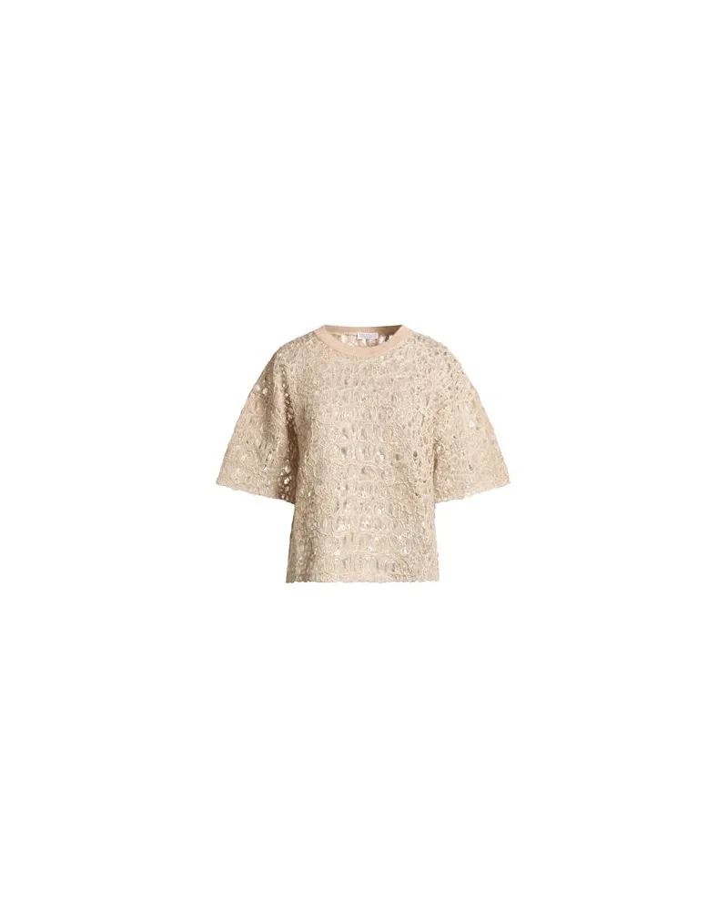 Brunello Cucinelli STRICKWAREN - Pulloverauf YOOX.COM Beige