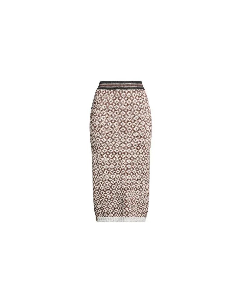 Charlott HOSEN & RÖCKE - Midi-Röckeauf YOOX.COM Braun