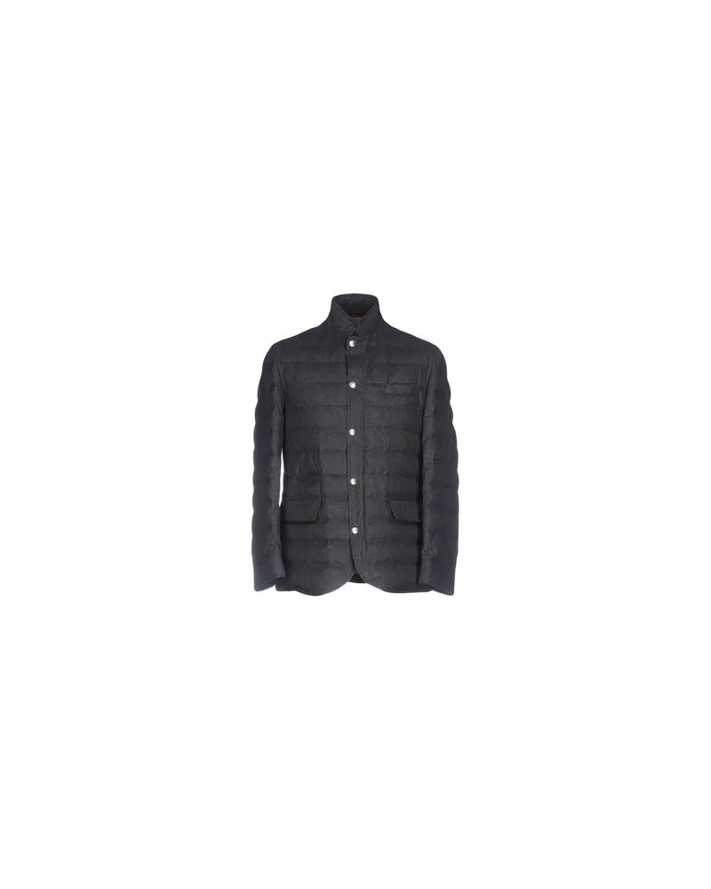 Brunello Cucinelli JACKEN & MÄNTEL - Pufferjacken & Daunenjackenauf YOOX.COM Blei