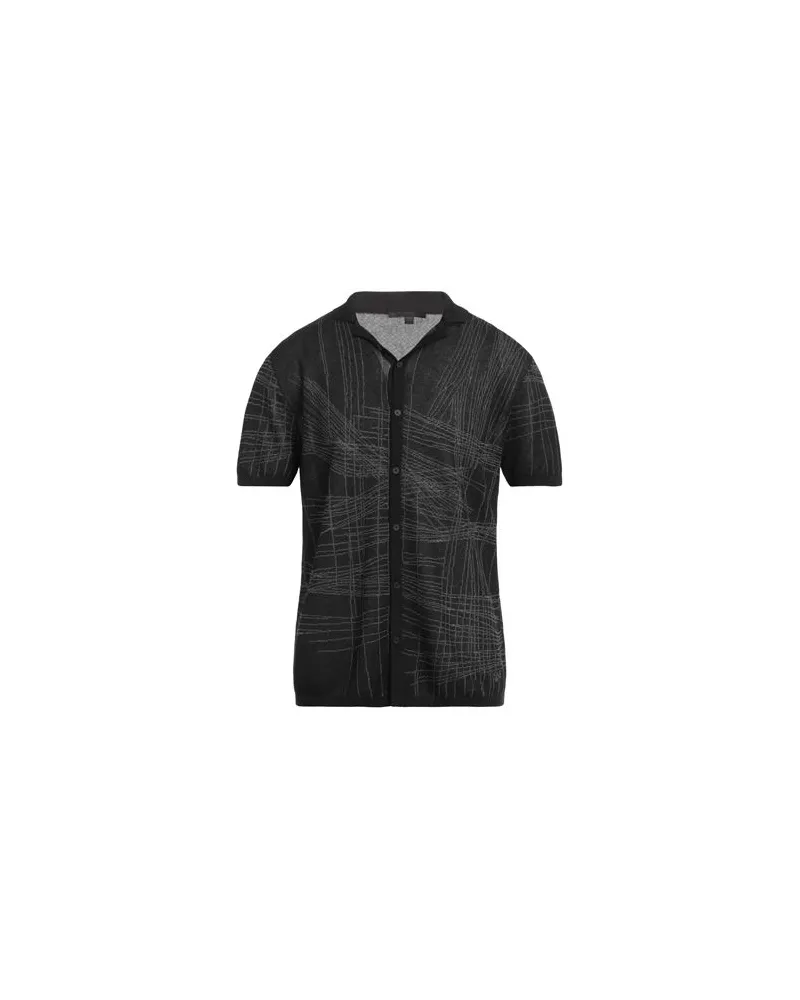 John Varvatos STRICKWAREN - Strickjackenauf YOOX.COM Schwarz