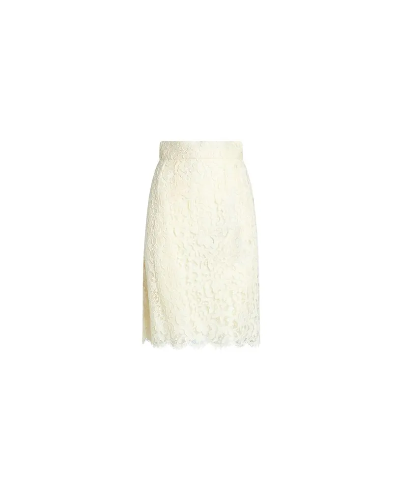 Dolce & Gabbana HOSEN & RÖCKE - Midi-Röckeauf YOOX.COM Elfenbein
