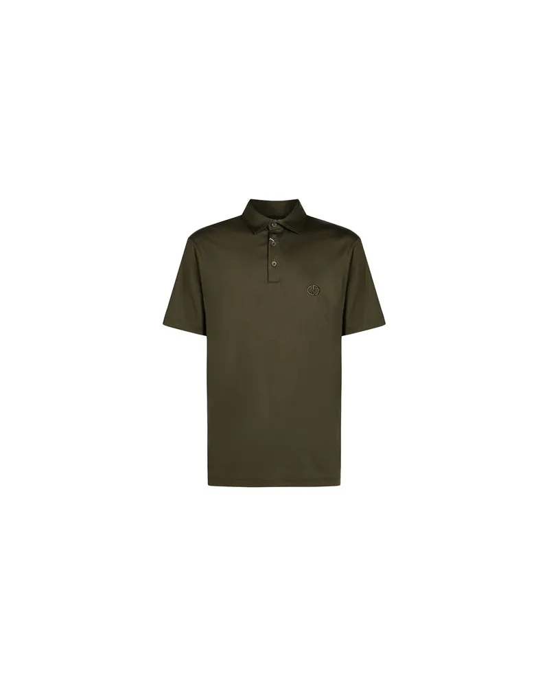 Giorgio Armani TOPS - Poloshirtsauf YOOX.COM Militärgrün