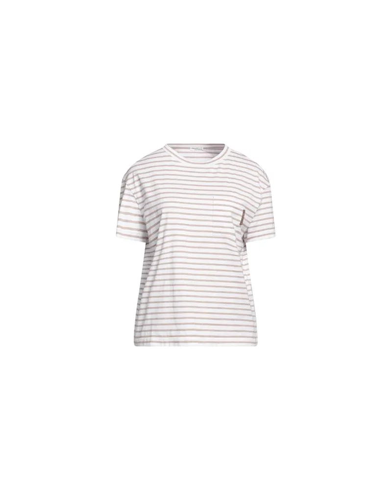 Brunello Cucinelli TOPS - T-shirtsauf YOOX.COM Beige