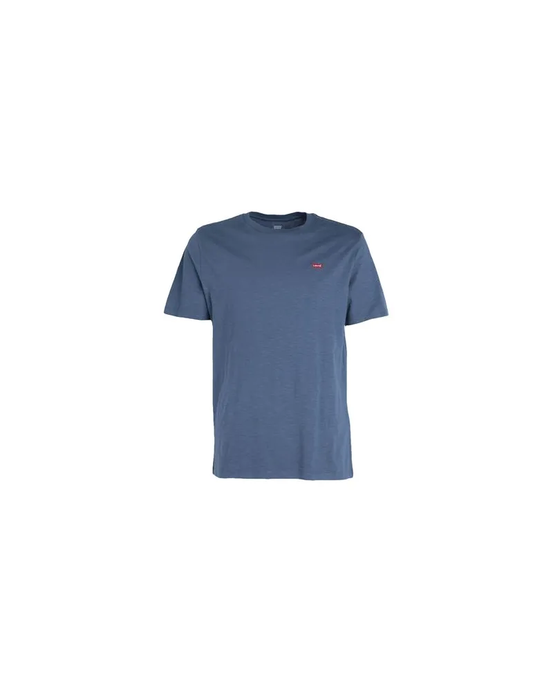 Levi's SS ORIGINAL HM TEE BLUES  - TOPS - T-shirtsauf YOOX.COM Taubenblau