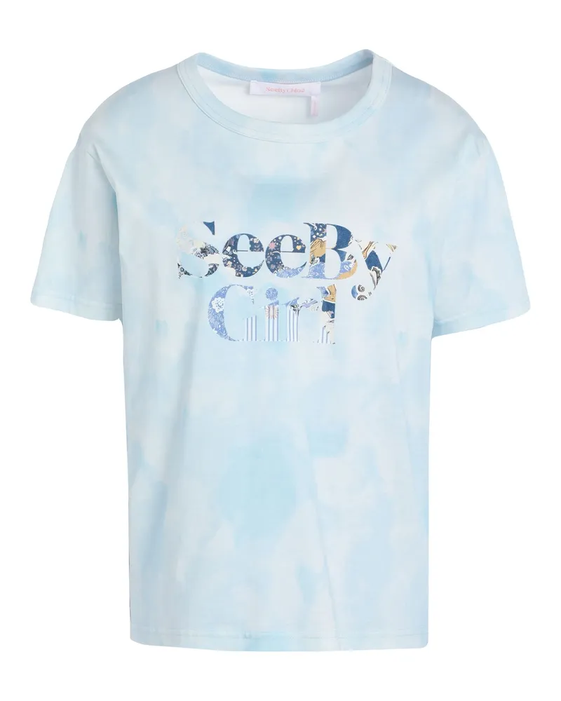 See by Chloé T-shirts Himmelblau