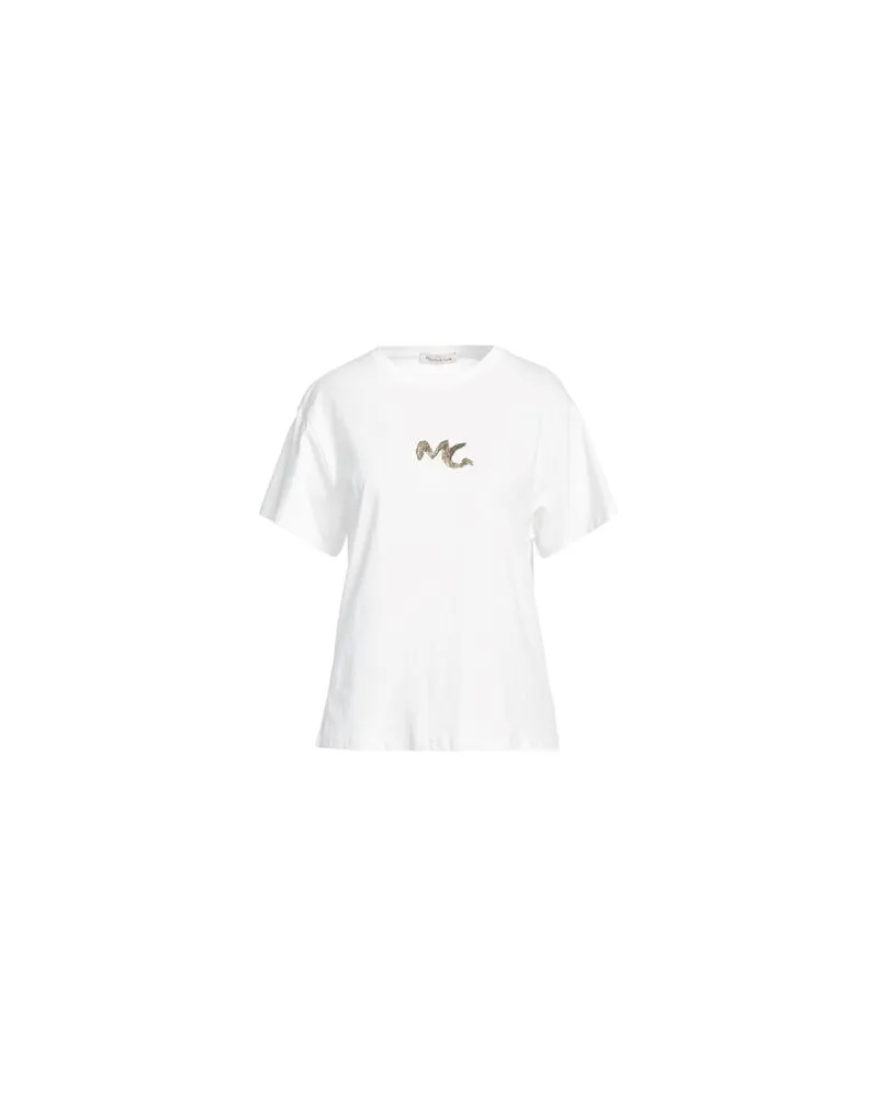 Manila Grace TOPS - T-shirtsauf YOOX.COM Weiß