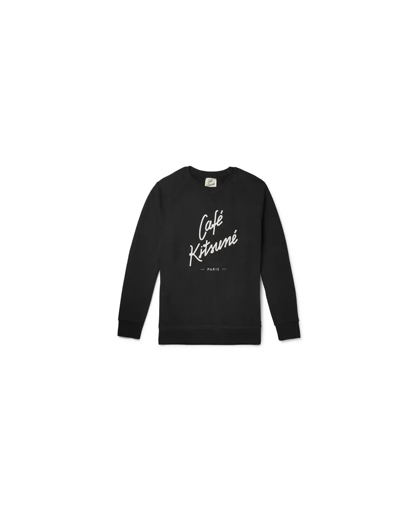 Kitsuné CAFÉ KITSUNÉ - TOPS - Sweatshirtsauf YOOX.COM Schwarz